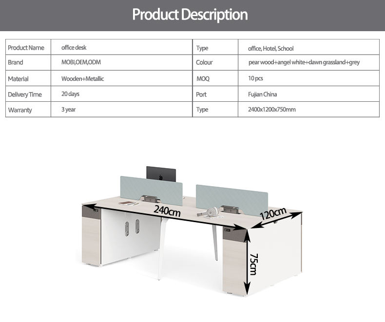 Mesa moderna de madeira para computador, mesa de escritório em forma de l com estante e gaveta