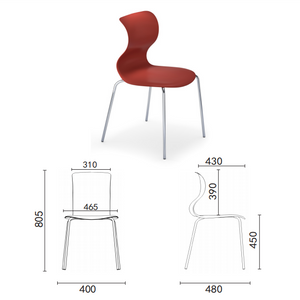 Fábrica de vendas quentes design moderno pp metal ambiental hospital clínica móveis cadeira de espera cadeira empilhável mesas